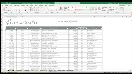 1099 Bookkeeping Spreadsheet: Accounting Income and Expense Tracker Excel & Google Sheets Digital Download - Etsy