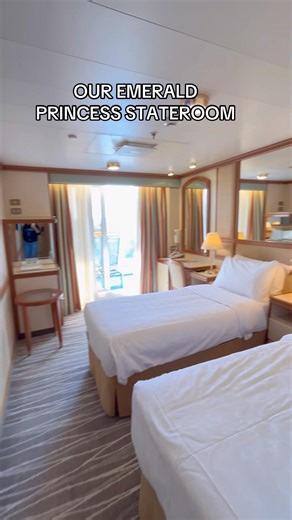 Emerald Princess Balcony Stateroom Tour | Room A638 Hawaiian cruise #cruisevlog #cruise