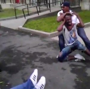 So Disrespectful: Gay Dude Treats Lesbian With The ONLY Slap! (Gets Slapped To Sleep)