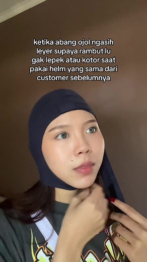 abang ojol yang pengertian gini tuh beneran bikin terkesima 😍 #hairsolution #leyer #hairproblems