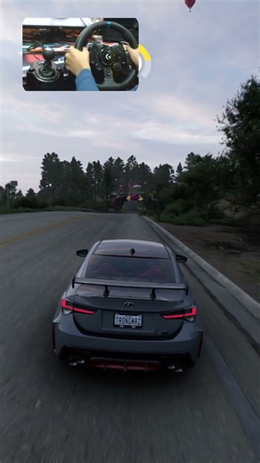 🚀 Lexus RC F Track 2020 – Brutal Long Jump! 😱🔥