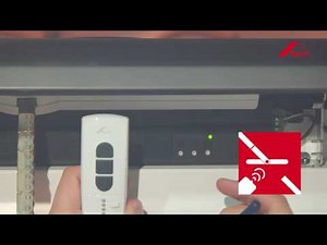 Fenêtre à rotation électrique Roto WDT R6 ‒ Programmation de la télécommande