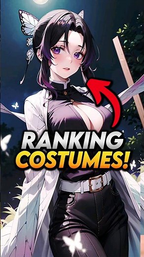 I Ranked Every Hashira Costumes! Demon Slayer Hashira Training Arc #shorts #demonslayer