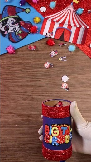 Diy the Amazing Digital circus rocket craft ! #shorts
