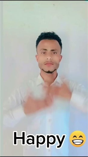 How to sign happy in asl #happy#shorts #asl #deaf #deaf #english#السعوديه #china #yemen #اليمن