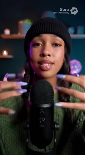 ASMR finger fluttering