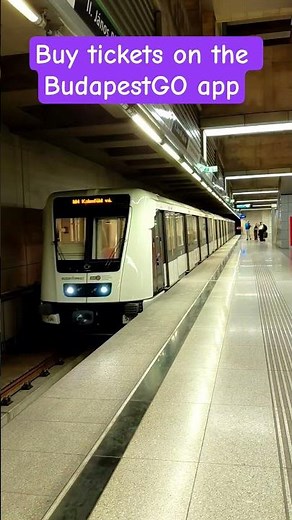 Metro trains and map in Budapest, Hungary. Subscribe for more travel vlogs!