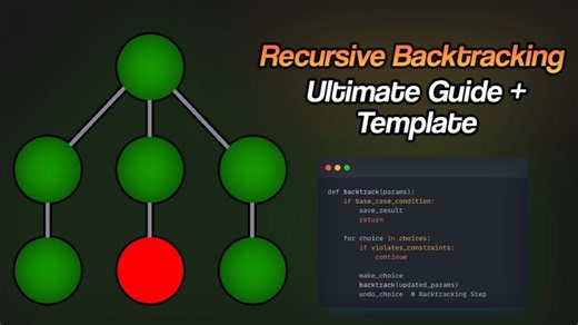 Solve ANY Backtracking Problem on Leetcode (Template + Explanation) | Konstantin Vostrikov