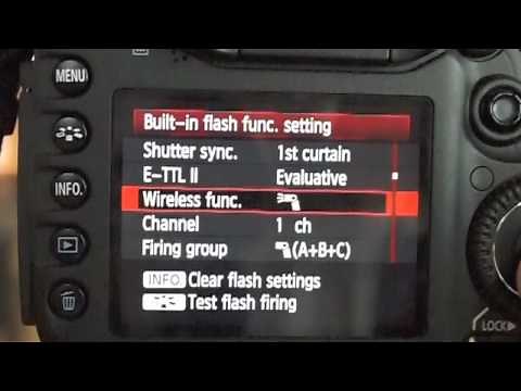 Canon 7D Remote Slave Setup