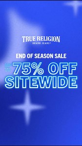 The best sale of the year is HERE. Stock up on our signature denim, stylish outerwear, and more at the best prices ever. | True Religion