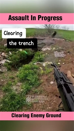 POV: Assault Team Enters Enemy Position