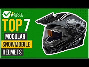 Modular snowmobile helmets - Top 7 - (ChooseProducts)