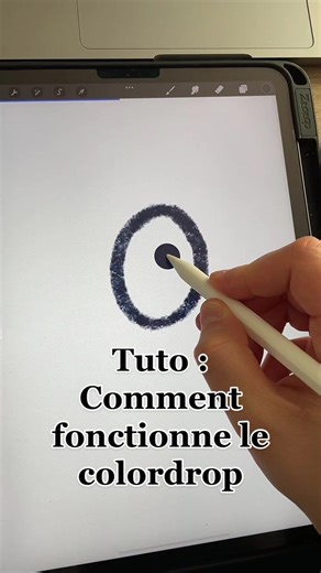 Techniques de Colorisation avec Color Drop dans Procreate
