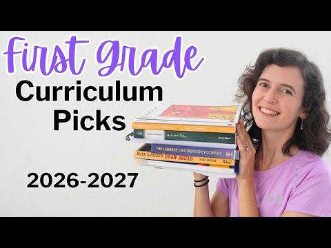 First Grade Curriculum Picks 2026-2027