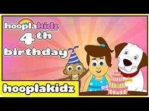 Happy Birthday Song | Kids Song | HooplaKidz