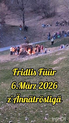 Fridolins Feuer in Ennenda 🇨🇭