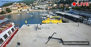 【LIVE】 Live Cam Rabac - Croatia | SkylineWebcams
