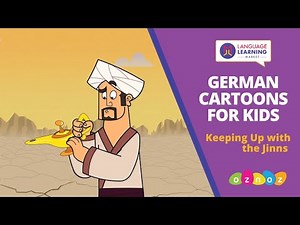 German Cartoons for Kids | Keeping Up with the Jinns | German for Kids | Language Learning Market
