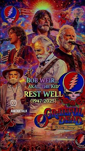 🎸REST WELL BOB WEIR -AKA-"THE KID" (1947-2026)🎹