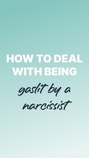 How do you deal with being gaslit by a narcissist? WATCH THIS ⬆️ Gaslighting is a form of psychological manipulation that results in you questioning your reality, thoughts, feelings, memories, events and, in some cases, sanity. ​ Narcissists use manipulative tactics like gaslighting to protect their egos and maintain control over others. A narcissist lacks empathy and does not see the world beyond their perspective. So if you are being gaslighted by one, trying to change their behaviour, reasoni