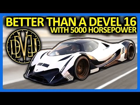 Building a Car FASTER Than a 5000 Horsepower Devel 16 in BeamNG!!