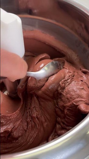 Chocolate Gelato (recipe in the description) #gelato #chocolate #icecream