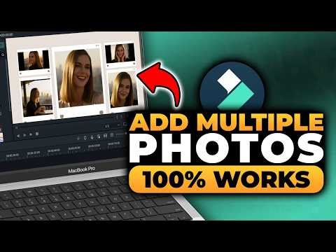 How To Add Multiple Photos in Filmora (FAST & EASY) | 100% WORKS | NO Yapping, To The Point!