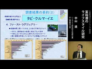 富裕層のライフスタイル研究