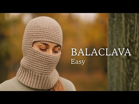 ULTIMATE Crochet Balaclava Ski Mask Tutorial!!