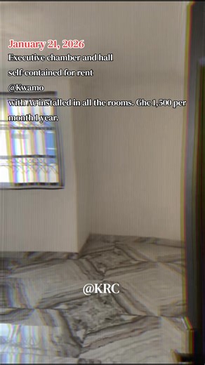 CONTACT 0242362671 0242362671 T&C APPLY Reference: andy Viewing By Appointment Only (Scheduled Time Or Date)#kumasirentconnect #rent #krc_kumasirentconnect @F. N. T Real Estate