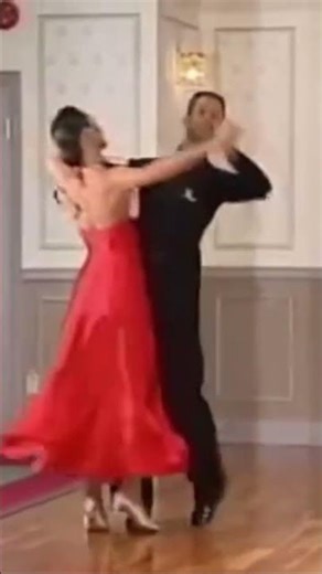 Preparing a 💃 Friend for a Social Dance Party | Learning a Quickstep Routine by Mirko & Alessia