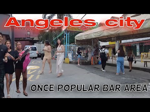 Walking Through Balibago Angeles City | Once Popular Bar Area