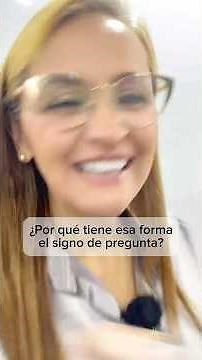 Por qué tiene esa forma el signo de pregunta ¿?