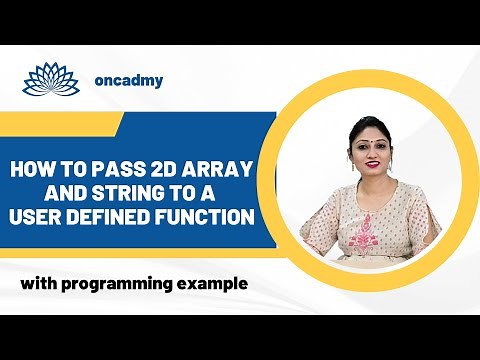 Passing 2D array and string to a user defined function (Programming in C)
