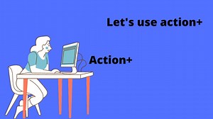 How to use action  in Animaker