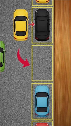 Parallel Reverse Parking | Step-by-Step 2D Animation Guide