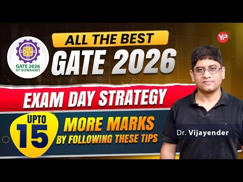 Exam Day Strategy for scoring high in GATE Paper 2026