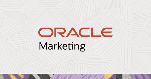 Overview of Oracle Marketing—industry leading marketing cloud
