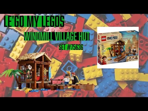 Le’Go My Legos: Windmill Village Hut Set# 75636