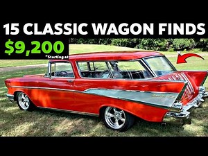Why So Cheap? 15 Hot Classic Cars For Sale On Marketplace!