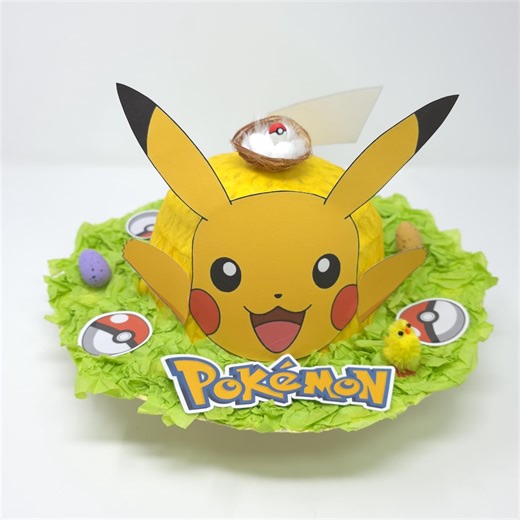 DIY Pikachu Pokemon Easter Bonnet Craft Kit - Make Your Own Easter Hat - Etsy
