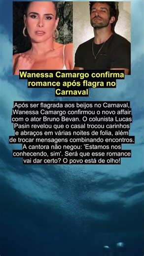 Wanessa Camargo confirma romance após flagra no Carnaval
