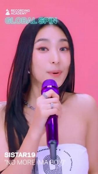 OFFICIAL SISTAR on Instagram: "#GlobalSpin 🌍 Hyolyn and Bora — better known as K-pop duo #SISTAR19 — celebrate their return to music with a charming performance of “NO MORE (MA BOY).”"