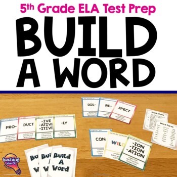 Greek & Latin Roots Card Game "Build A Word"  Prefixes, Roots, & Suffixes