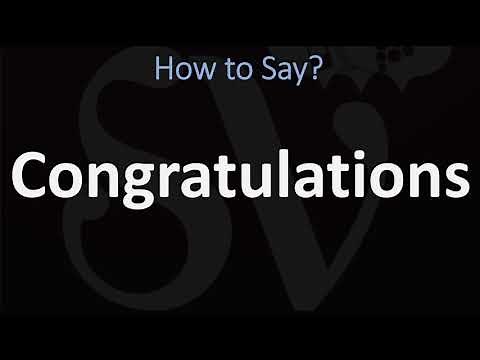 How to Pronounce Congratulations? (CORRECTLY)