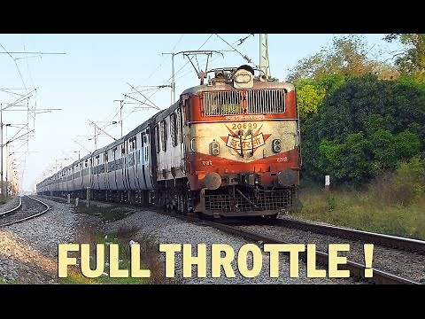 TRAIN Engine at Full Throttle : Oldest Electric Locomotive Indian Railways