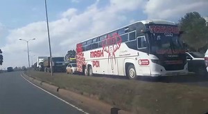 Southern bypass at Dagoreti. Heading towards Kikuyu as at 1530hrs Expect some delays. Frank Otiso Reporting on the ground. | Motorists Association of Kenya