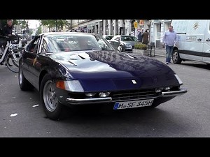 Ferrari 365 GTB/4 Daytona | Start Up + Acceleration + Carporn | Munich