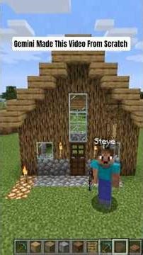 I Ask Google Gemini To Make A Video On Minecraft And This is What Gemini Made #gemini #minecraft