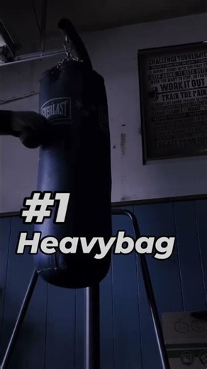 #1 on my top 5 favorite cardio list: Heavy Bag training! 🥊